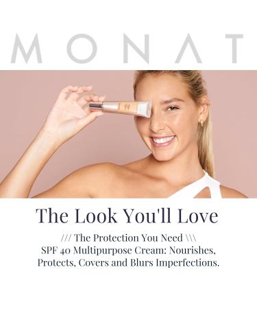 Monat BB Cream SPF 40 - Nude | Lightweight Tinted Moisturizer Fragrance-Free 35ml | International Shipping - Buy Online on GoSupps.com