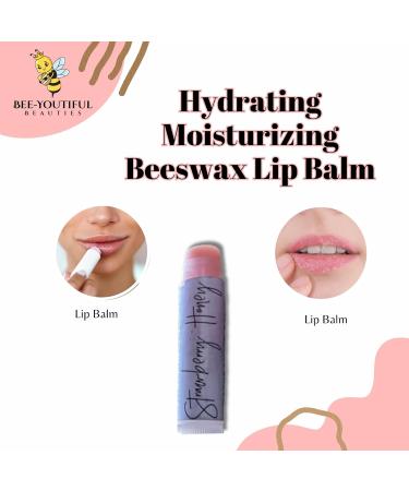 Bee-Youtiful Beauties Creamy Beeswax Lip Balm | Hydrating Moisturizing Beeswax Lip Balm | Natural Moisturizing Lip Balm for Dry Lips | Shea Butter Coconut Oil Vitamin E (Coconut Vanilla Peach) - Buy Online on GoSupps.com