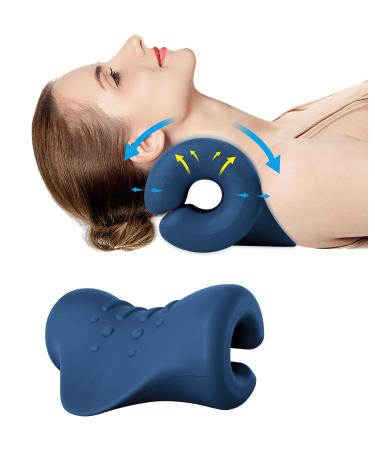 Genetic relaxation pillow for the neck and shoulders portable cervical traction device cervical spine traction device to relieve the neck and shoulder tiredness and pain