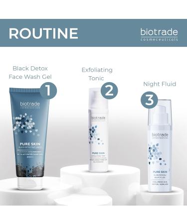 biotrade Pure Skin Black Detox Facial Wash Gel - Buy Online on GoSupps.com