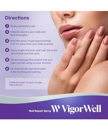 Toenail Fungus Treatment Spray - Extra Strength 3-in-1 Nail Fungus Cure for Stronger Healthier Toenails (100mL) - Fast International Shipping - Buy Online on GoSupps.com