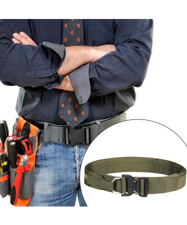 Men's Tactical Work Belt - MOLLE Battle Belt with Quick Release & Padded Comfort for Airsoft & Paintball - Buy Online on GoSupps.com