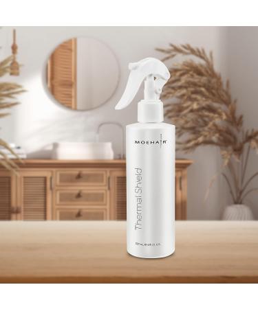 MOEHAIR Heat Protectant Spray (8 Fl Oz) | Flat Iron & Hair Dryer Thermal Protectant | Anti-Frizz, Strong, and Shiny Hair | Pack of 1 - Buy Online on GoSupps.com