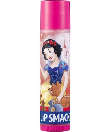 Lip Smacker Snow White Lip Balm Disney Princesses Flavored Inspired Lip Balm for Kids Moisturizing and Smoothing to Make Lips Shine Cherry Kiss Flavour 2023 Version Snow White