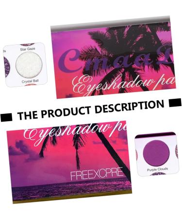 NOLITOY 3 Boxes Eyeshadow Palette Eye Shadow Makeup Metal Tray Cosmetic Accessory Miss Supplies Flash 1 count (Pack of 1) Colorfulx3pcs - Buy Online on GoSupps.com