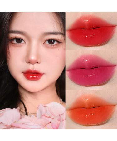 Allbesta aloe vera lipstick stain tint set 6 colors matt liquid lipstick mermaid colors moisturizing lip gloss waterproof long -lasting