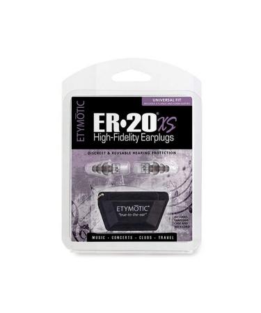 Er20xs High Fidelity Earplugs 1pair Filters 3-Eartip Sizes