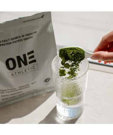 ON3 Athletic Protein Greens Supplement with chlorella eleuthero and MCT Powder (30 Servings Herbal) Herbal 1.13 Pound (Pack of 1) - Buy Online on GoSupps.com
