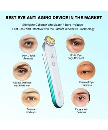 Eye RF Anti Aging Device | Reduce Eye Bags, Puffiness, Dark Circles | Home Radio Frequency Beauty Instrument for Eyes - Buy Online on GoSupps.com