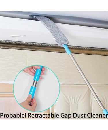 Probablei Retractable Gap Dust Cleaner Gap Dust Cleaner Retractable Dust Brush Under Appliance Gap Duster Retractable Gap Dust Cleaner Cleaning Tools for Bed High Ceilings Furniture (1 Cloth) - Buy Online on GoSupps.com