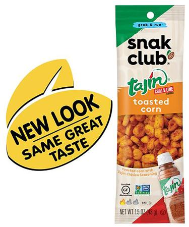 Snak Club Tajin Chili Lime Toasted Corn 1.5oz (12 Pack) - Buy Online on GoSupps.com