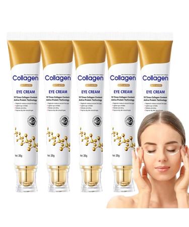 GeRRiT Anti-Wrinkle Collagen Eye Cream Firming Moisturizing Eye Cream Anti-Aging Eye Cream Smooth Wrinkles Eye Cream Under Eye Cream for Dark Circles and Bags