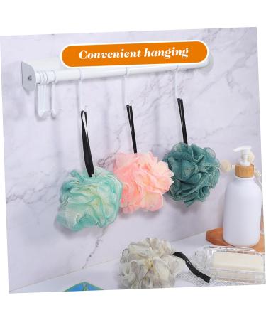 Beaupretty 8 Pcs Colorful Large Bath Balls - Exfoliating Shower Loofahs & Travel Body Wash Sponges for Ultimate Clean & Relaxation - Buy Online on GoSupps.com