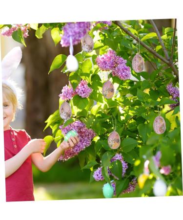 Zerodeko 1 Set Easter Egg Decorations Hanging Decoration Eggs Picture 2 15.00X15.00X3.00CM - Buy Online on GoSupps.com