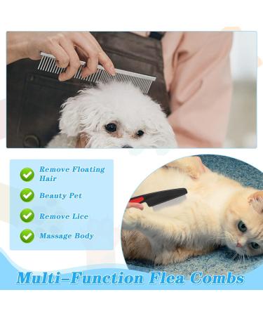 Thursday April 5 Tear Tear Removal Double-Sided Dog Eyes Comb - Multi-Purpose Flea Combat Brush for Cats & Dogs | Pet Care Tools - Buy Online on GoSupps.com