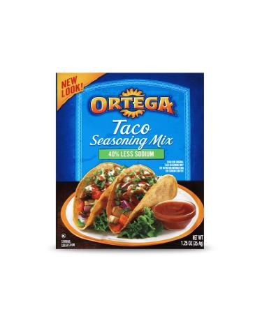 Ortega Ortega Taco Seasoning Blend 40% Less Sodium Than Our Original Mexican Blend Pack of 4 x 35g