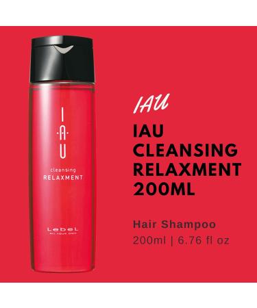 Lebel IAU Cleansing Relaxment Shampoo & Melt Repair Treatment Set - 200ml | International Shipping Available - Buy Online on GoSupps.com