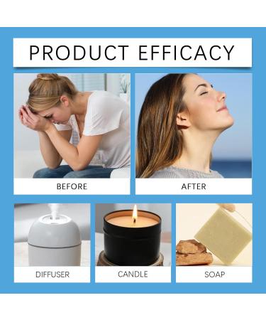 Clean Essential Oils Set Natural Fragrance Oil for Diffuser Soap Making Fresh Linen Clean Home Fresh Cotton Soft Powder Blossom Soap Candle Strong Scented Oils for Home - Buy Online on GoSupps.com