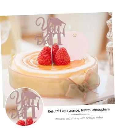Warmhm 10pcs 2021 Graduation Cake Arrangement Letter Cover Paper - Buy Online on GoSupps.com