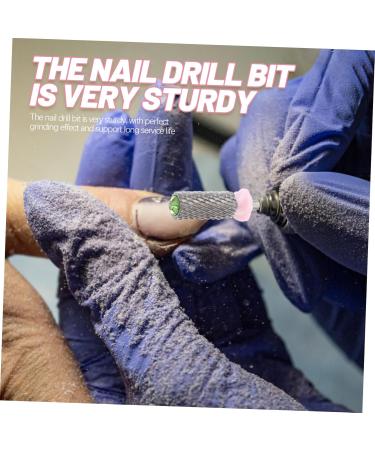 Healeved Cuticle Nail Bit Water Dipper Remove Cuticle Nail Drill Bits Remove Nail Gel Drill Bits Nail Polish Womens Oktoberfest Accessories Gel Polish Bit Tungsten Steel Polisher Metal Nail 7x1.2cm - Buy Online on GoSupps.com