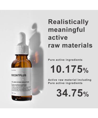 PERCENTPLUS Ultra LMW Hydro Solution Serum - Hydration Factor with Hyaluronic Acid & Amino Acid for Enhanced Skin Hydration - Buy Online on GoSupps.com