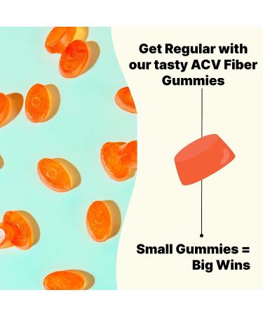 Poop Like a Champion Apple Cider Vinegar Fiber Gummies - High Fiber Snacks for Constipation Relief | Vegan | 90 Count - Buy Online on GoSupps.com