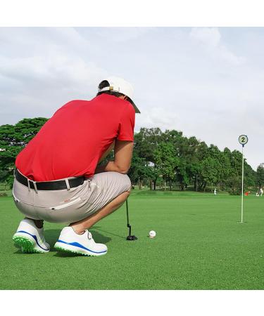 PGM Ball Markers Hat Clip Golf Putting Aid Set 2-Pack (Red & Blue) - High Precision Round Bubble Level Reader - Buy Online on GoSupps.com