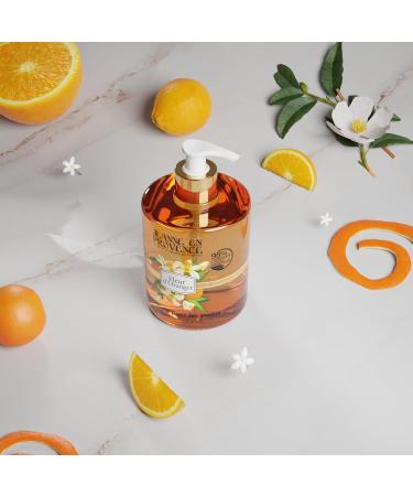 JEANNE EN PROVENCE - Gel lavant pour les Mains - Parfum Fleur d'Oranger - Flacon Pompe 500 ml - 95% d'Ingr dients d'Origine Naturelle - Fabriqu en France Grasse 500 ml (Lot de 1) - Buy Online on GoSupps.com