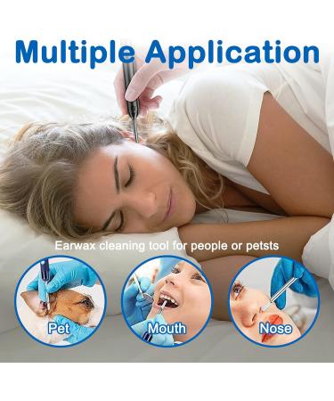 Ear Wax Removal Kit with 8 Pcs Ear Cleaner & 1080P HD Waterproof Ear Camera - Ear Cleaning Tool for iPhone, iPad, Android - Otoscope with Light - Buy Online on GoSupps.com