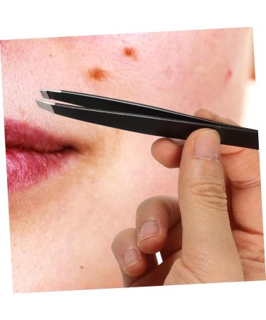 BIUDECO Double-Ended Eyebrow Tweezers False Eyelash Pick Tweezer Professional Tweezer Beauty Makeup Tool Eyelash Pick up Tool Eyebrow Grooming Tool Stainless Steel - Buy Online on GoSupps.com