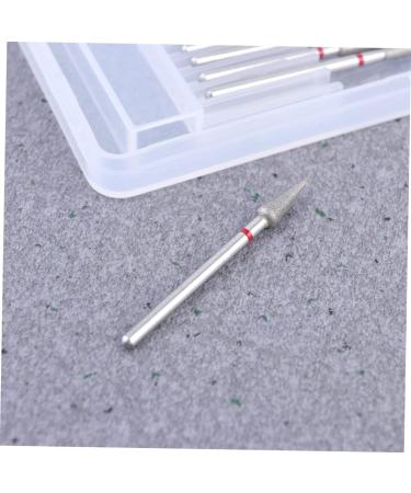 Beatifufu 1 Box Nail Art Kit Nail Care Polishing Drill Manicure Tools Grinding Head for Nail Cylinder Head Nail Goue Diamond Nail Drill Bits Manicure Head Set To Rotate Polisher - Buy Online on GoSupps.com