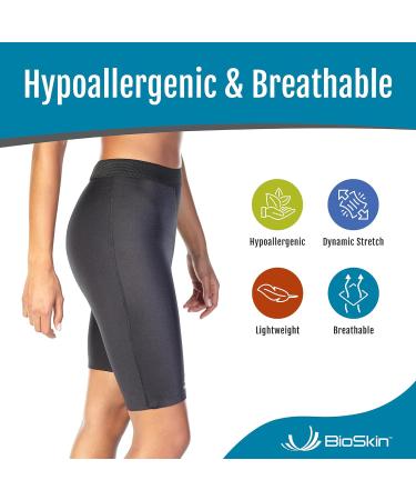 BioSkin Ultima Compression Shorts for Men & Women Enhance Recovery Relieve Pain in Groin Hamstring Hips & Quads X-Small Black - International Shipping Available - Buy Online on GoSupps.com