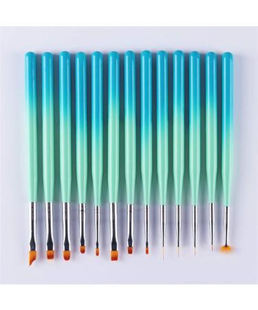 13-Piece Nail Art Brush Set | Reusable Dotting Tools & Line Pens for Perfect Nail Designs | International Shipping - Buy Online on GoSupps.com