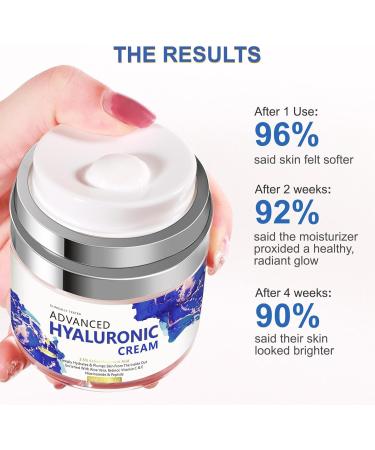  Bexdug Hyaluronic Acid Moisturizer | Daily Firming Face Cream | 1.7 oz Facial Moisturizer for Skin Care to Deeply Nourish Firm and Reveal Bexdug - Buy Online on GoSupps.com