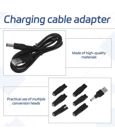 Usb Chargeur De Rasoir C ble Universel 8 pi ces Usb Cable Chargeur pour Rasoir Char geur Tondeuse C ble de chargement pour rasoirs lectriques et autres appareils de diff rentes marques. - Buy Online on GoSupps.com