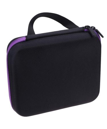 Milist 1stk Eva essentially 15 ml bottle bag storage essential oils holder for essential oils storage box for essential oils storage bags travel bottle-violet purple