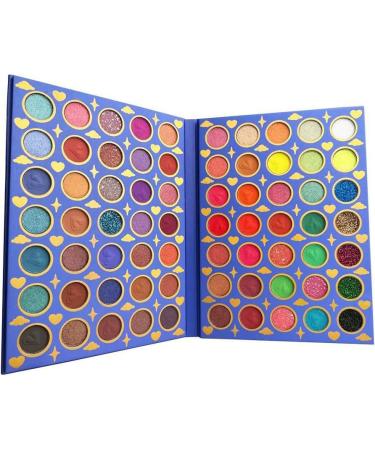 108 Colors Eyeshadow Palette - Long Lasting Shimmer Matte Glitter Eye Shadows - Highly Pigmented Waterproof Makeup - Buy Online on GoSupps.com