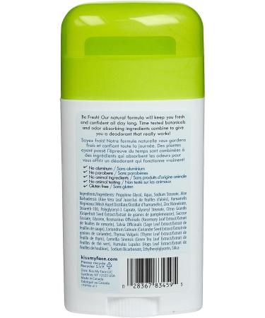 Kiss My Face Active Life Deodorant Stick 2.48 oz - Aluminum & Paraben Free, Fragrance Free - Buy Online on GoSupps.com