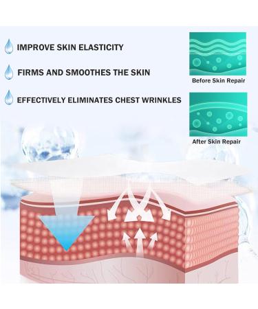 XSQD 5 Pcs Chest Wrinkle Pads - Silicone Anti Wrinkle Patches for Smooth Skin - T-shape Design for Preventing and Tightening Wrinkles - Buy Online on GoSupps.com