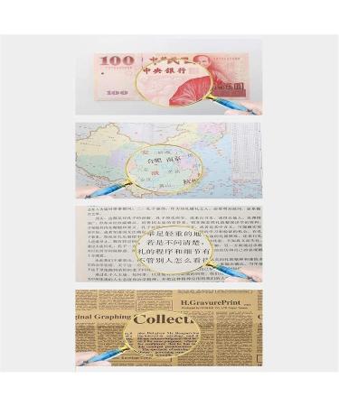 Lightweight Magnifying Glass 10X Portable Detachable Handheld 80Mm Magnifying Glass for The Elderly to Read Watch Repair Lofty Ambition - Buy Online on GoSupps.com