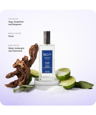 Instyle Fragrances: On the Coast Platinum Collection Premium Perfume for Women & Men Long-Lasting Vegan Great Gift - Buy Online on GoSupps.com