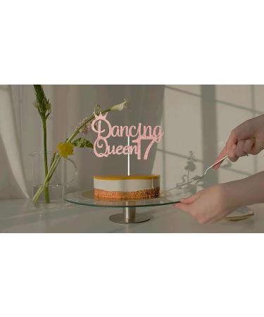Dancing Queen 17 Cake Topper Happy 17th Birthday Young and sweet only 17 Cake Decor Cheers to 17 Years Old Cake Decor 17th Birthday/Anniversary Party Decoration Supplies Rose Gold - Buy Online on GoSupps.com