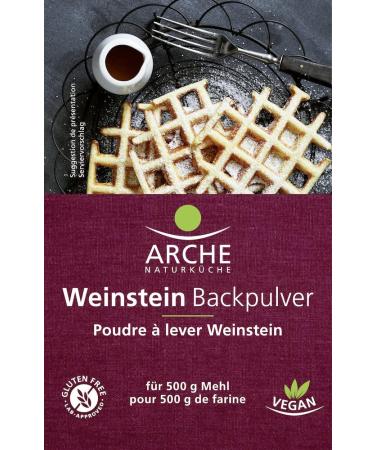 Arche Naturk che Organic Poudre lever tartar (2 x 54 gr)
