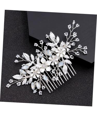 POPETPOP Bride Comb Tiara Combs Hair Comb for Bride Rhinestone Hair Comb Rhinestone Comb Crystal Hair Comb Wedding Hair Comb Beaded Grab The Drill - Buy Online on GoSupps.com