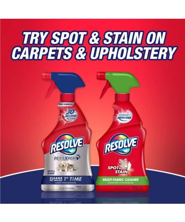 Resolve Pet Carpet Cleaner Shampoo 96oz 2X Concentrate - Safe for Bissell, Hoover & Rug Doctor - Buy Online on GoSupps.com