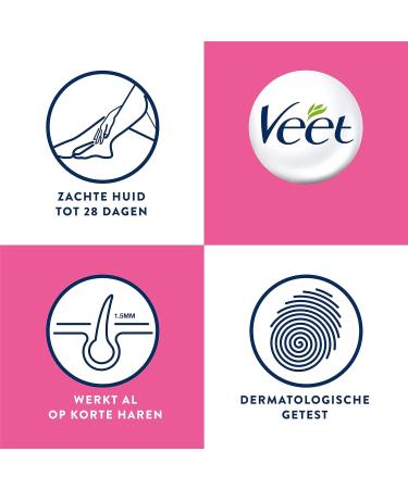 Veet Wax Strips with Easy Grip Sensitive Skin - 20 Wax Strips VEET03 20 count (Pack of 1) - Buy Online on GoSupps.com