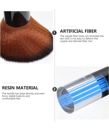 Minkissy 1pc Beard Brush Barber Hair Cutting Brush Hair Brush Facial Tools Barber Shop Tool Mustache Accessory Hair up Accessories Duster Hair Removal Brush Artificial Fiber Face - Buy Online on GoSupps.com