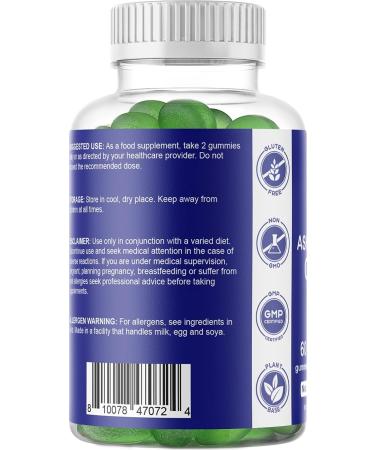 Vitamatic Ashwagandha Gummies 1500mg - 60 Gummies  - Buy Online on GoSupps.com
