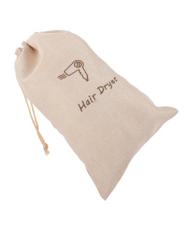 Didiseaon Hair Dryer Organizer Bags for Travel Portable Drawstring Bag Jewelry Bag Universal 35c Travel Bag 35.5x21cm As Shown