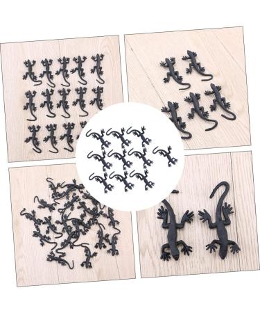 Safigle 10-Pack Halloween Gecko Simulation Toys - Mini 3.5x8cm Gecko Models for Halloween Decorations & April Fools' Day Gifts - Buy Online on GoSupps.com